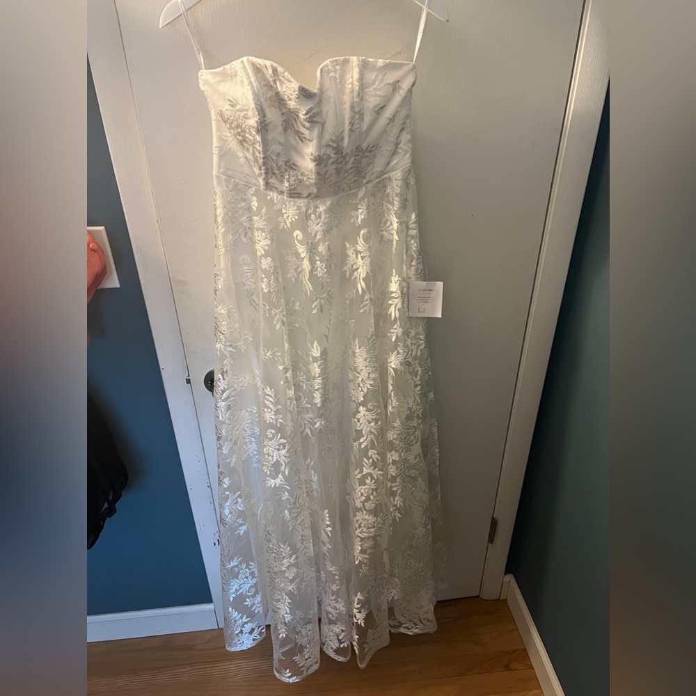 Lulus Love Will Find a Way strapless gown